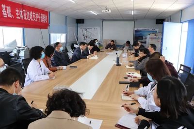 六盘水市人民医院调研肿瘤医院项目建设推进情况